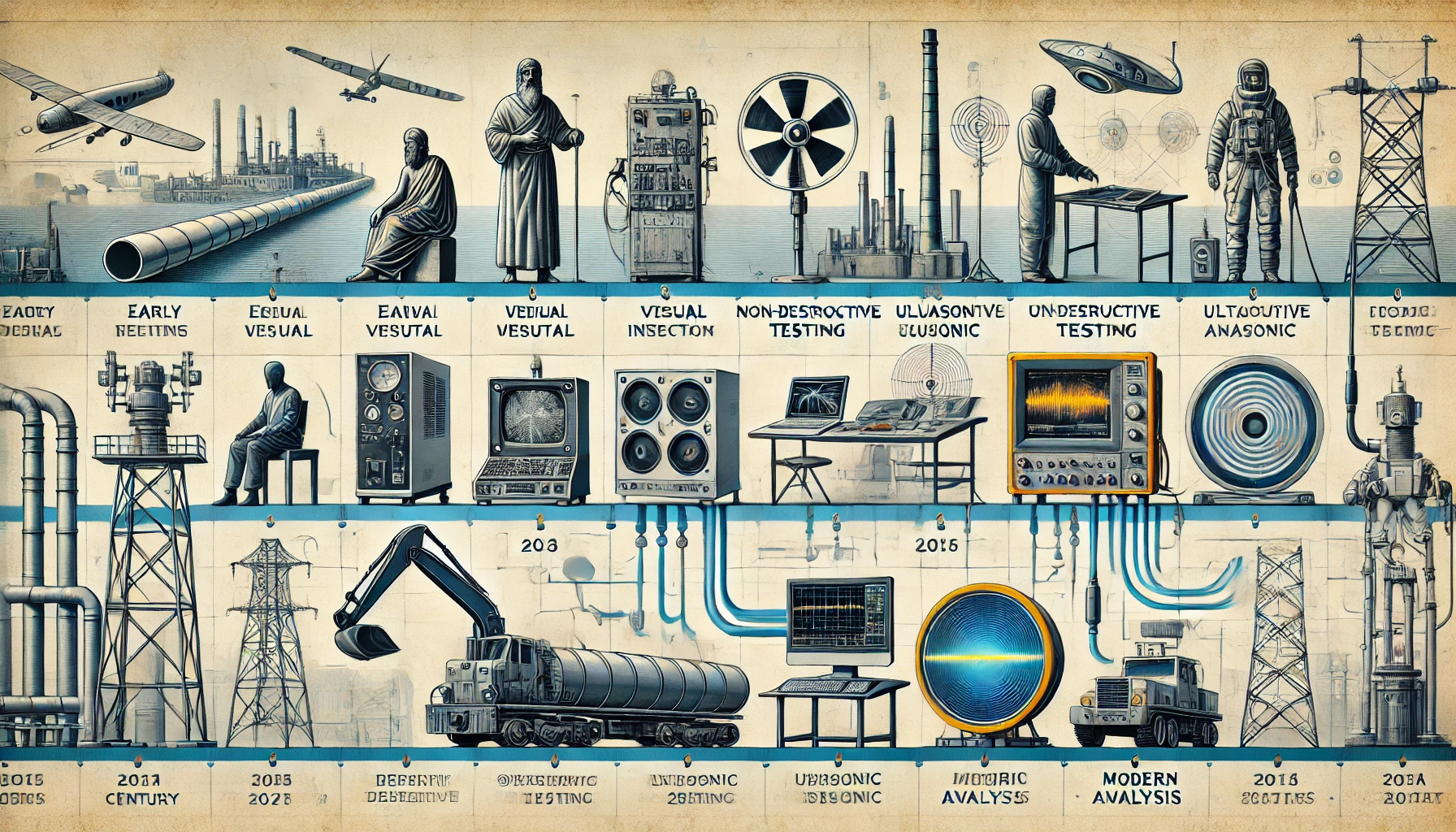 The History of Nondestructive Testing (NDT) - SVK Electronics